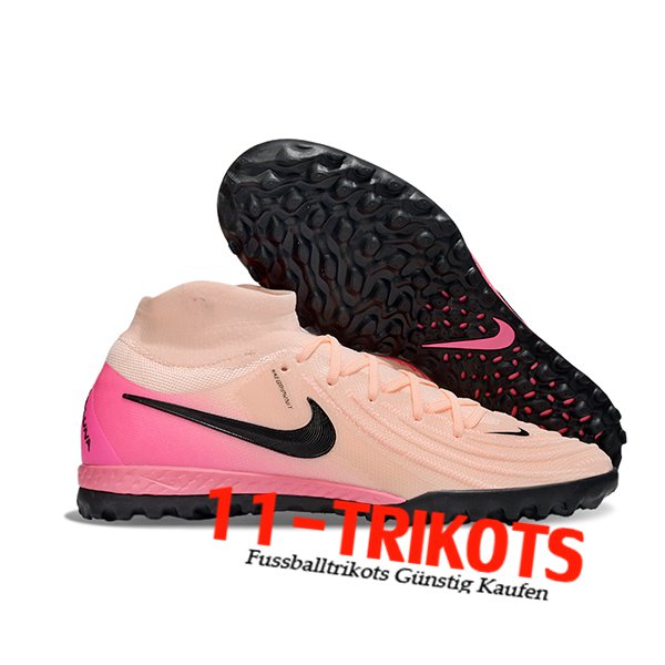 Nike Fussballschuhe Phantom Luna Elite NU TF Rosa/Schwarz