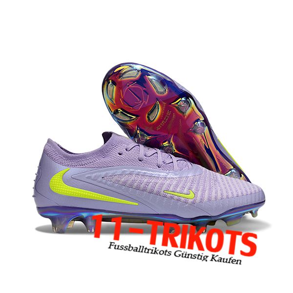 Nike Fussballschuhe Phantom GX III Elite FG lila/Grün
