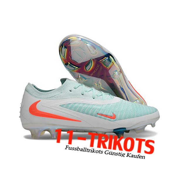 Nike Fussballschuhe Phantom GX III Elite FG Weiß/Grün/Orange
