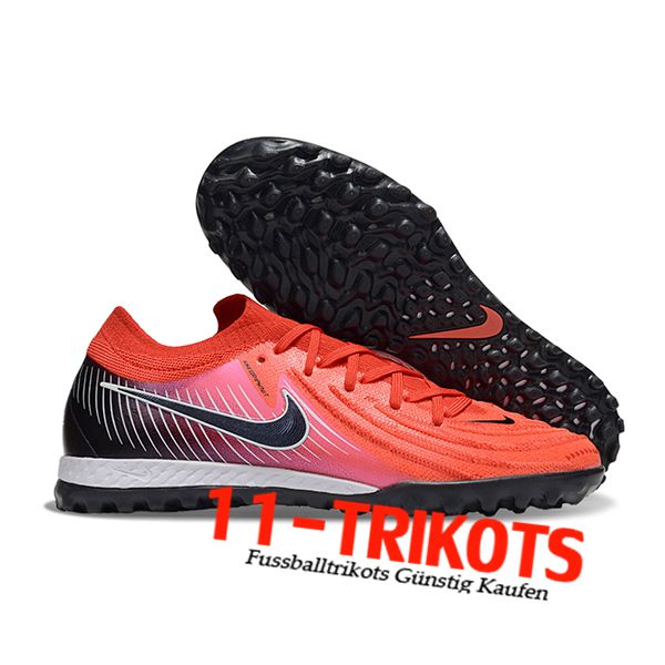 Nike Fussballschuhe Phantom GX II EliteTF Orange/Schwarz