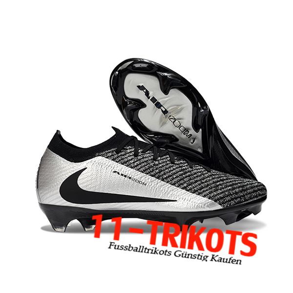 Nike Fussballschuhe AIR Zoom Mercurial Vapor 16 Elite XXV FG Grau/Schwarz