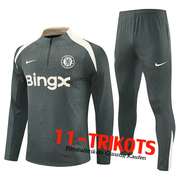 FC Chelsea Trainingsanzug Grün/Beige 2025/2026