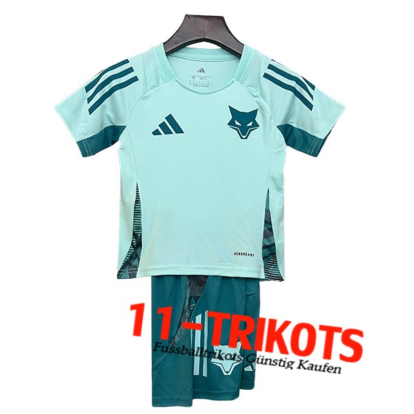 Cruzeiro Trainingstrikot Kinder Grün 2025/2026