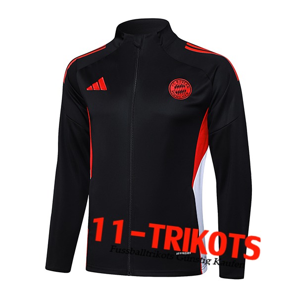 Bayern Munchen Trainingsjacke Schwarz/Rot/Weiß 2025/2026