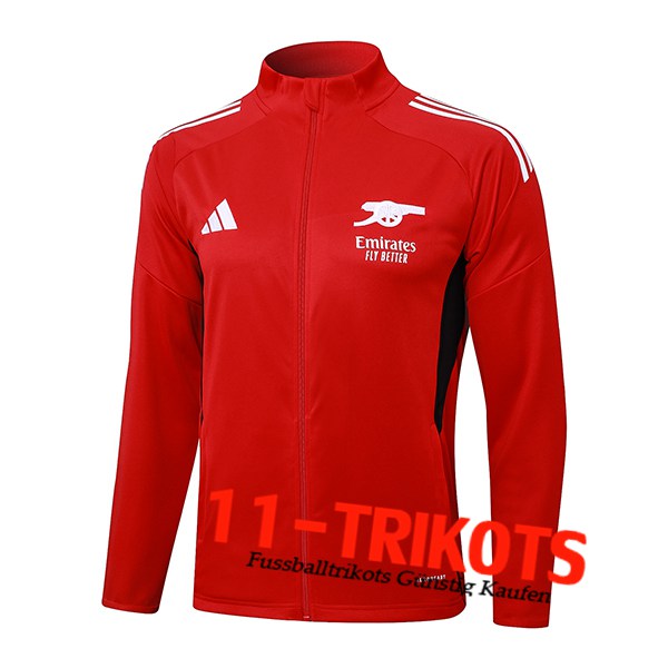 Arsenal Trainingsjacke Rot 2025/2026