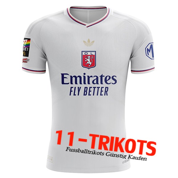 lyon Fussball Trikots 75th Anniversary Edition 2024/2025