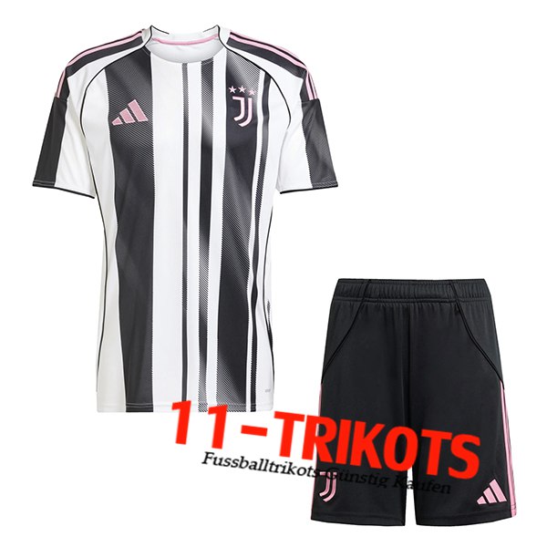 Neues Juventus Kinder Heimtrikot 2025/2026