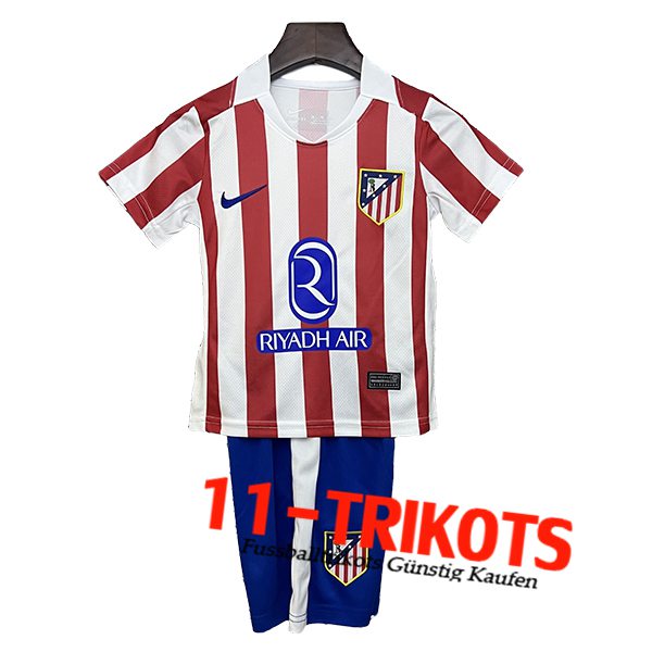 Atletico Madrid Kinder Heimtrikot 2025/2026