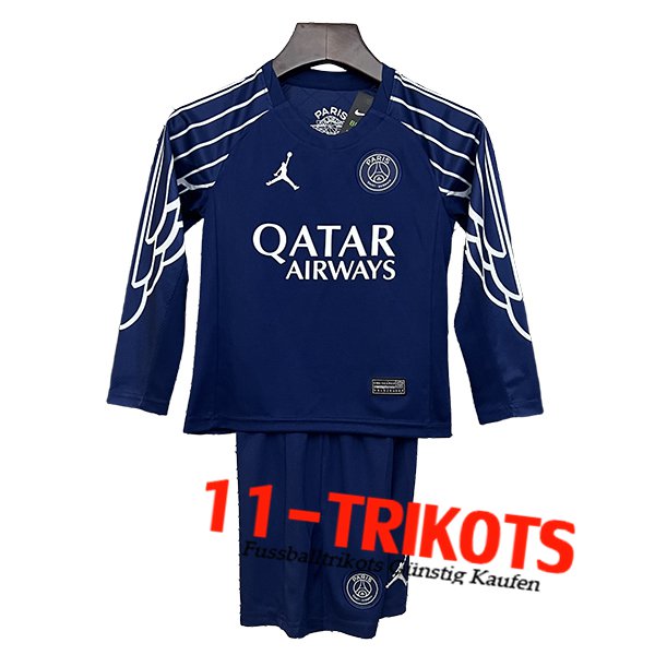 Neues PSG Fussball Trikots Kinder Langarms Vierte 2024/2025