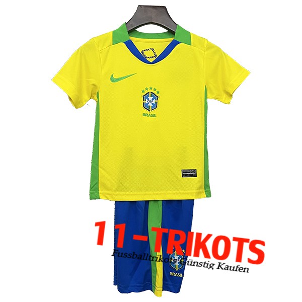 Neues Brasilien Kinder Heimtrikot 2025/2026