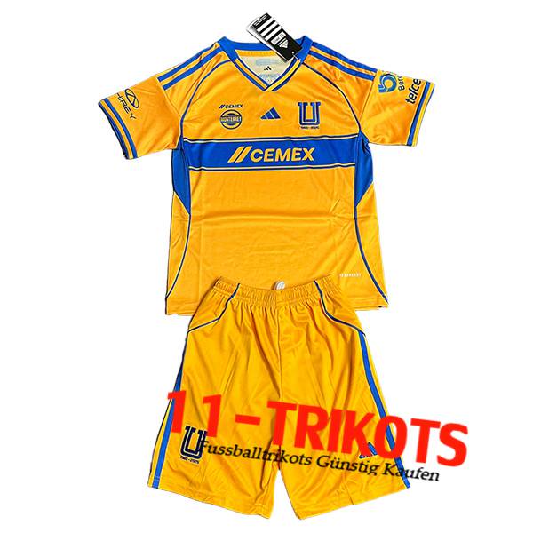 Neues Tigres UANL Kinder Heimtrikot 2025/2026