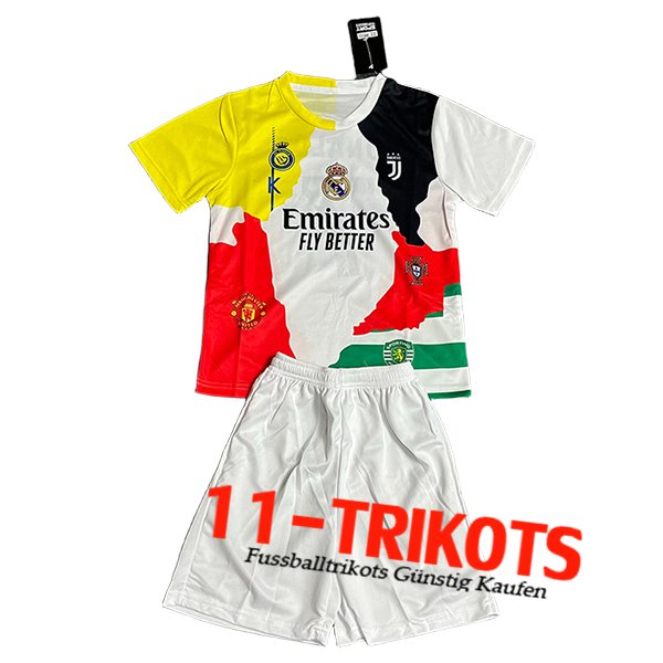 Real Madrid Fussball Trikots Kinder RONALDO #7 Special Edition 2025/2026