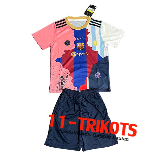 Barcelona Fussball Trikots Kinder MESSI #10 Special Edition 2025/2026