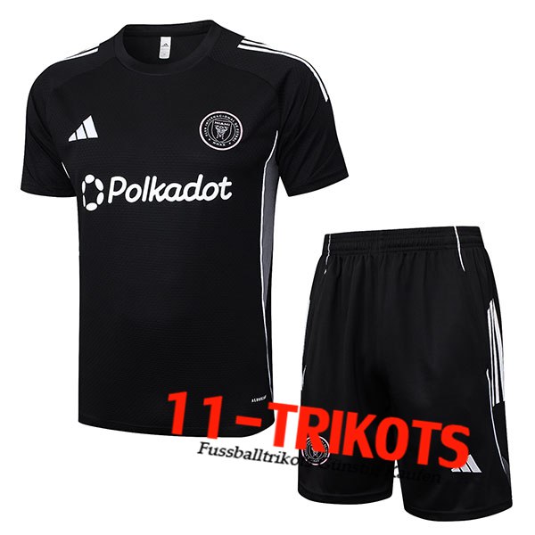 Inter Miami CF Trainingstrikot Schwarz/Grau 2025/2026