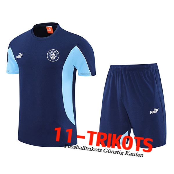 Manchester City Trainingstrikot Blau 2025/2026 -02