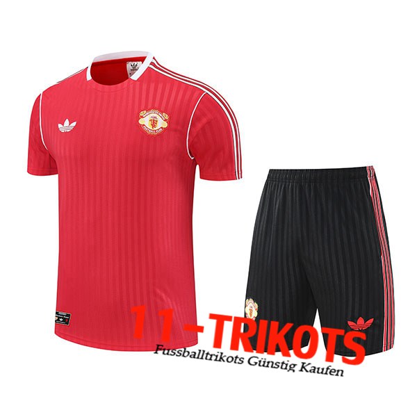 Manchester United Trainingstrikot Rot 2025/2026