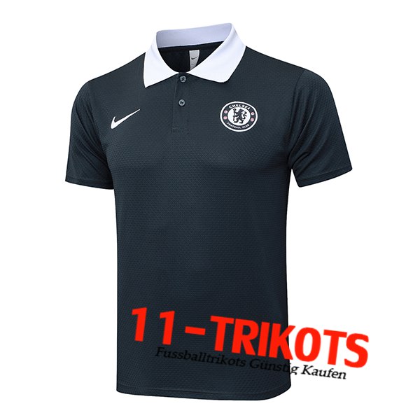 FC Chelsea Poloshirt Dunkelgrau 2025/2026