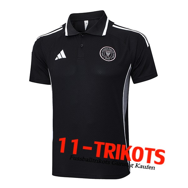 Inter Miami CF Poloshirt Schwarz/Grau 2025/2026