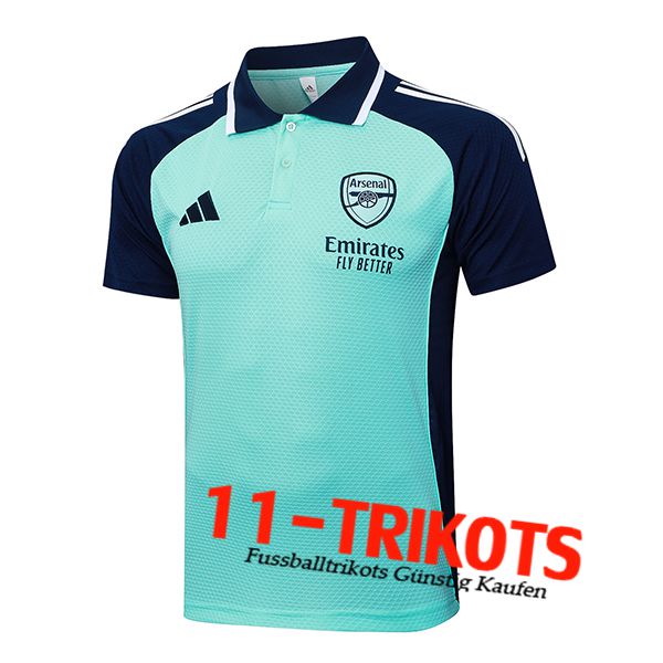 Arsenal Poloshirt Grün/Blau 2025/2026