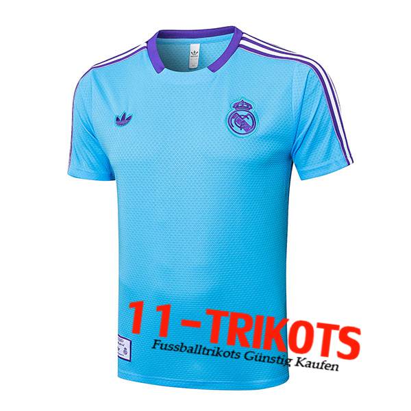 Real Madrid Trainingstrikot Blau/lila 2025/2026 -03