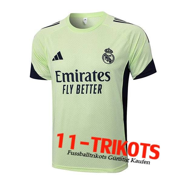 Real Madrid Trainingstrikot Grün/Blau 2025/2026
