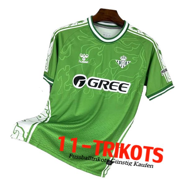 Real Betis Trainingstrikot Grün/Weiß 2025/2026