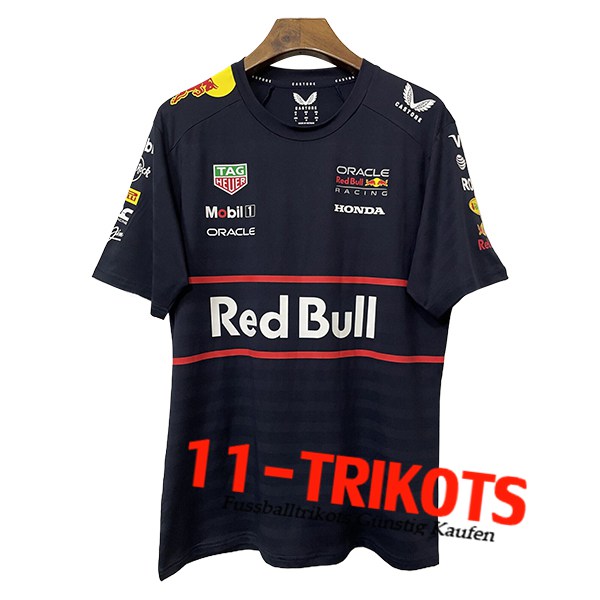 T-Shirt RedBull Racing Team Dunkelblau 2025
