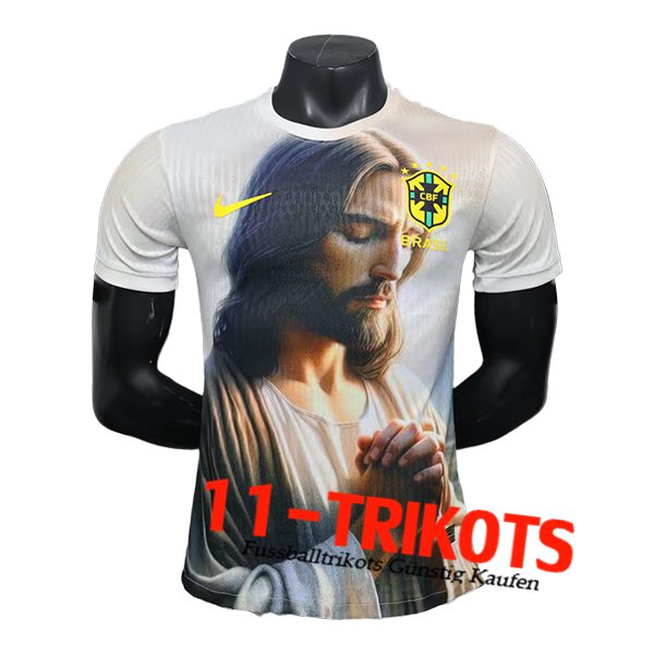 Brasilien Fussball Trikots Special Edition Weiß 2025/2026