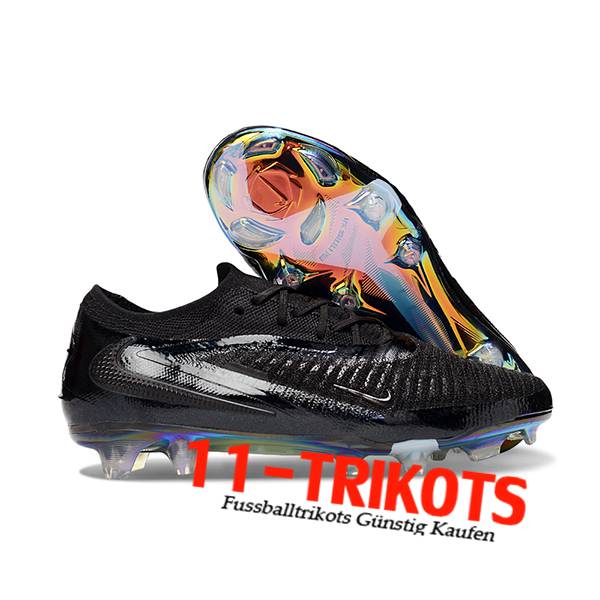 Nike Fussballschuhe Phantom GX III Elite FG Schwarz/Weiß
