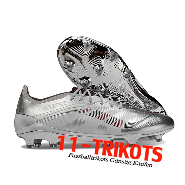 Adidas Fussballschuhe 25 Predator Elite FG Grau
