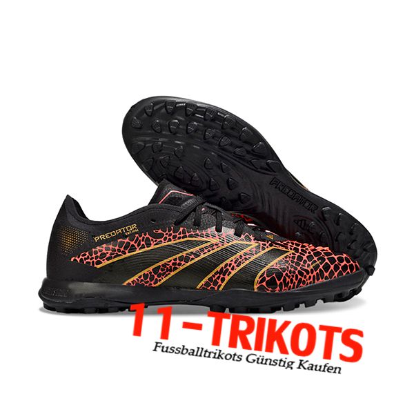 Adidas Fussballschuhe PREDATOR 25 ELITE TF BOOTS Schwarz/Rot/Gelb