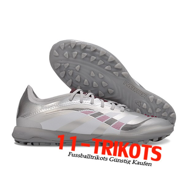 Adidas Fussballschuhe PREDATOR 25 ELITE TF BOOTS Grau
