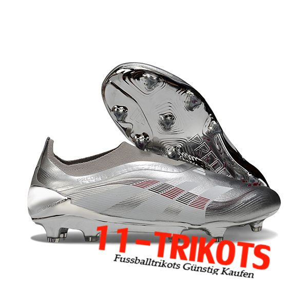 Adidas Fussballschuhe 25 Predator Elite LL FG Grau
