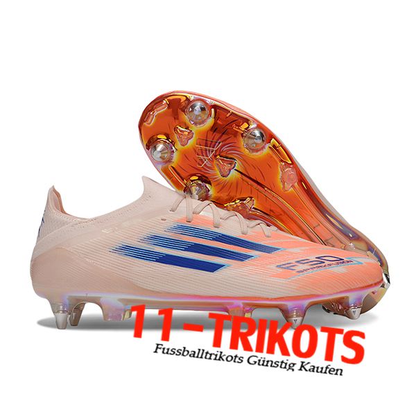 Adidas Fussballschuhe F50 Elite SG Orange/Blau