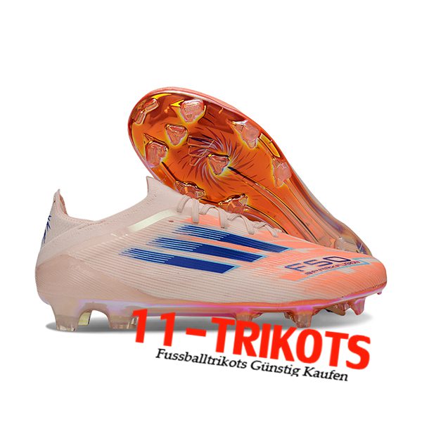 Adidas Fussballschuhe F50 Elite FG Orange/Blau