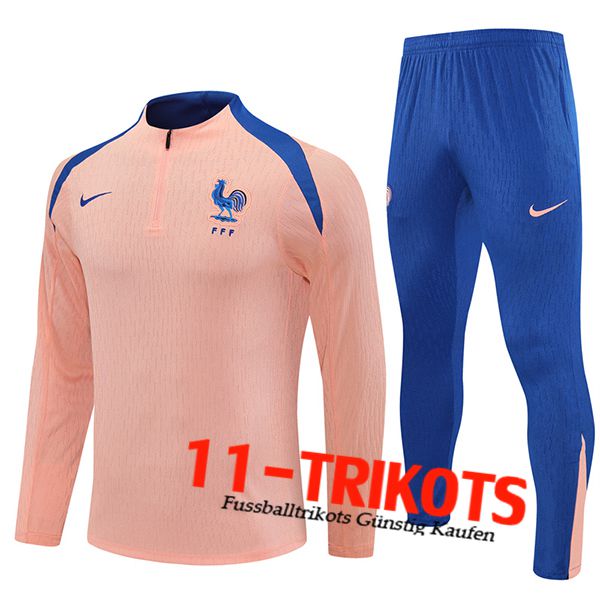 Frankreich Trainingsanzug Rosa/Blau 2025/2026