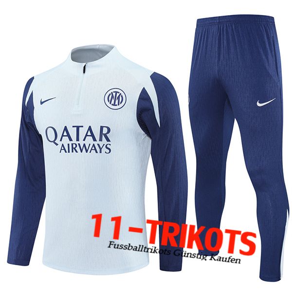 Inter Milan Trainingsanzug Grau/Blau 2025/2026