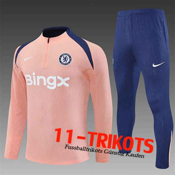 FC Chelsea Trainingsanzug Kinder Rosa/Blau 2025/2026