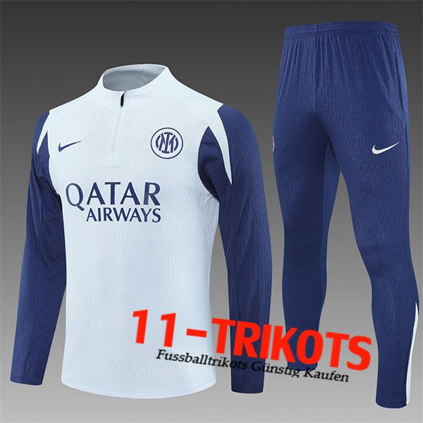 Inter Milan Trainingsanzug Kinder Grau/Blau 2025/2026