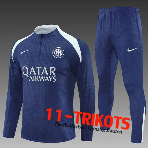 Inter Milan Trainingsanzug Kinder Blau/Grau 2025/2026
