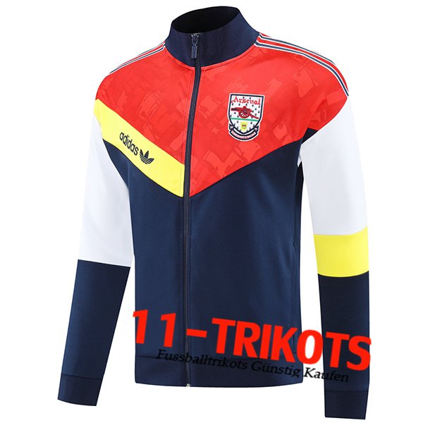 Arsenal Trainingsjacke Blau/Orange/Weiß/Gelb 2025/2026