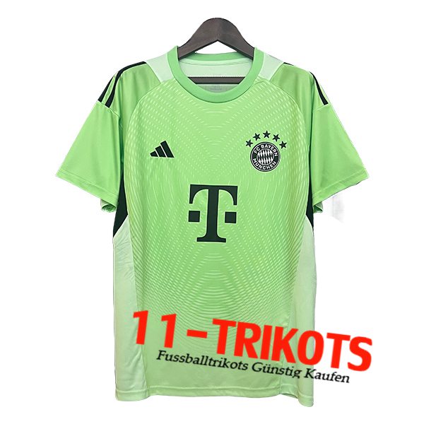 Bayern Munchen Fussball Trikots Torhuter Grün 2025/2026