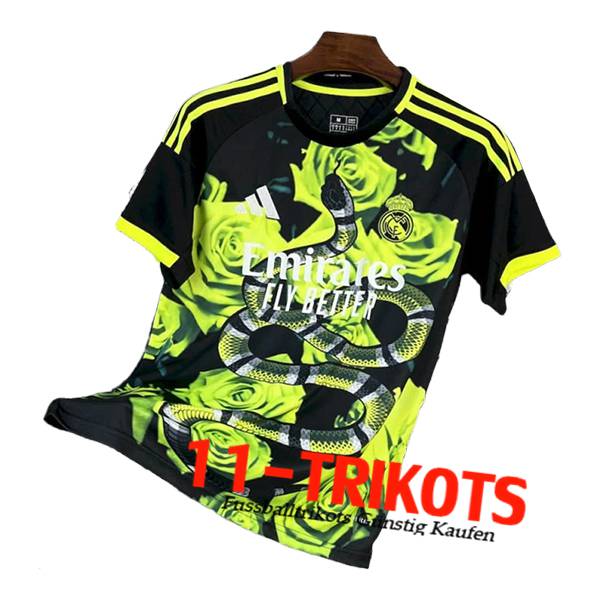 Real Madrid Fussball Trikots Special Edition Grün 2025/2026