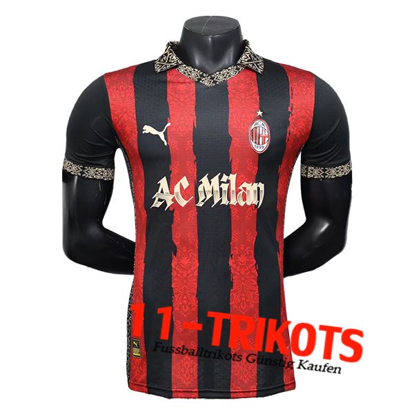 AC Milan Fussball Trikots Special Edition Rot/Schwarz 2025/2026