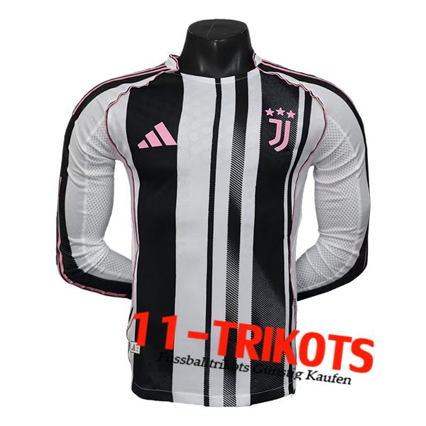 Neues Juventus Langarms Heimtrikot 2025/2026