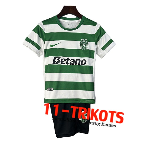 Neues Sporting Kinder Heimtrikot 2025/2026