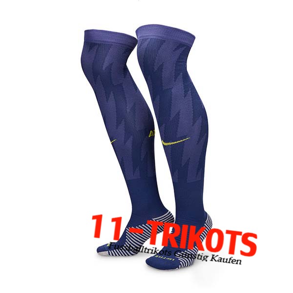 Atletico Madrid Fussball Socken Auswärtstrikot 2025/2026