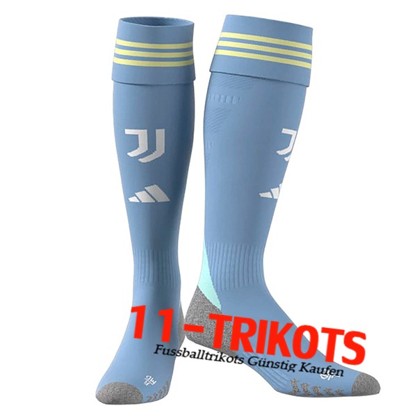 Juventus Fussball Socken Auswärtstrikot 2025/2026