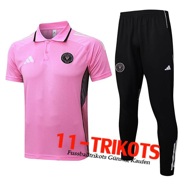 Inter Miami CF Poloshirt Rosa/Grau 2025/2026