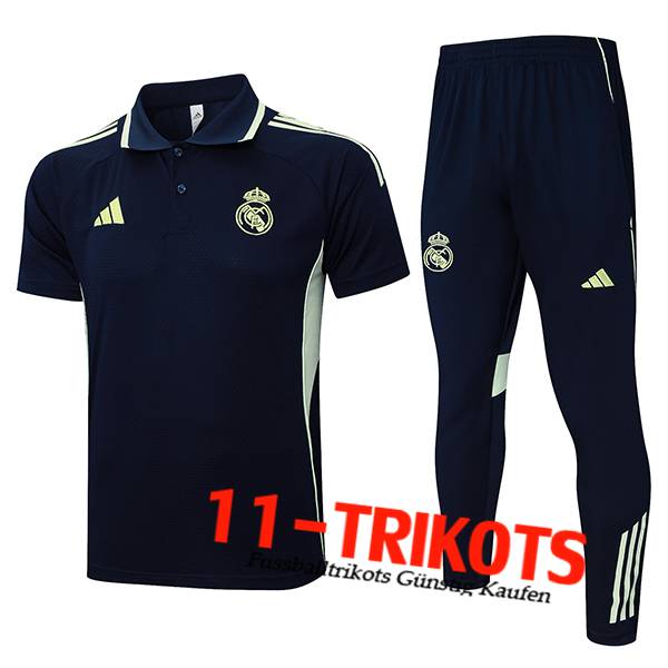 Real Madrid Poloshirt Dunkelblau 2025/2026